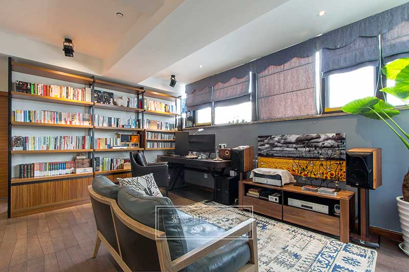 書房裝修實(shí)景圖