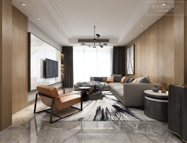 無錫紫蘋果裝飾 別墅裝修吊頂