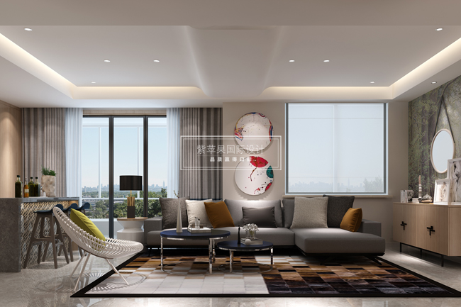 現(xiàn)代簡約裝修案例，包裹出閑適的空間！